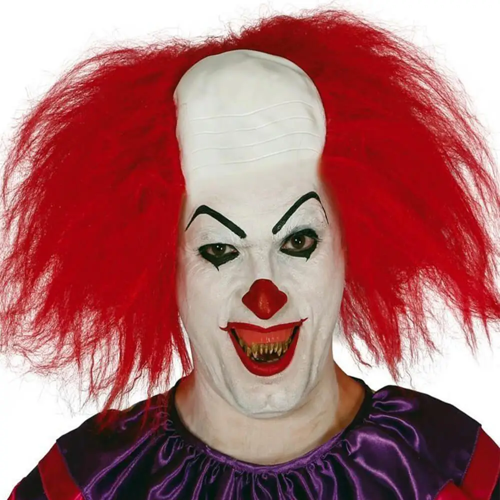 Calva payaso con pelo adulto - Imagen 2
