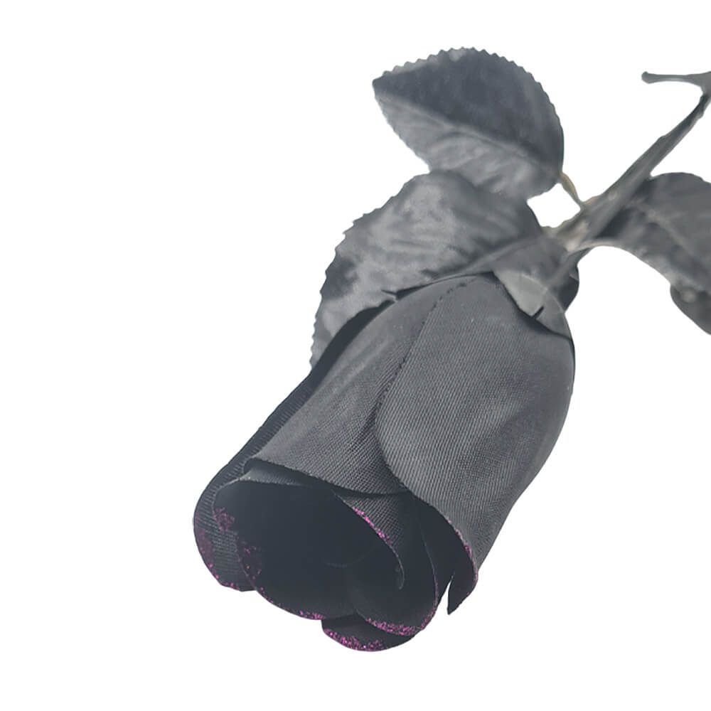 Rosa negra 44cm - Imagen 3