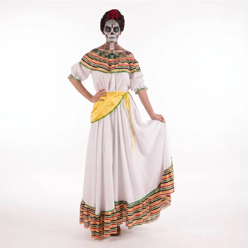 Disfraz de Mexicana de Lujo para Adulto Mujer - Imagen 3