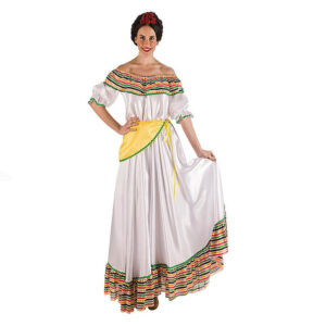Disfraz de Mexicana Lujo Adulto