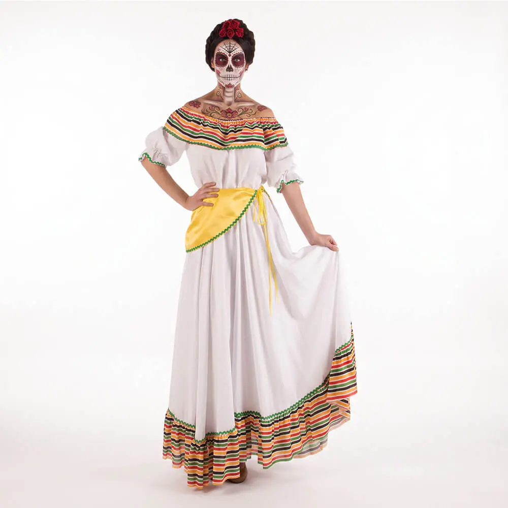 Disfraz de Mexicana de Lujo para Adulto Mujer - Imagen 2