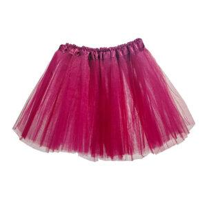TUTU FUCSIA INFANTIL 30CM