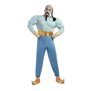 Disfraz de Genio Musculoso Lámpara adulto