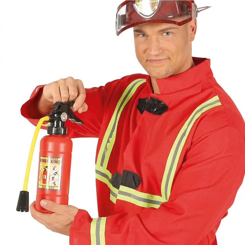 Extintor de Plástico 30 cm - Accesorio para Disfraz de Bombero - Imagen 2
