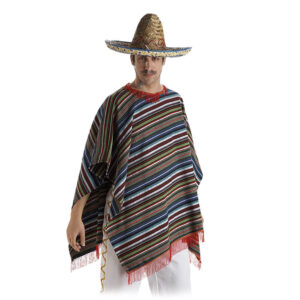 Disfraz Poncho Mexicano Adulto