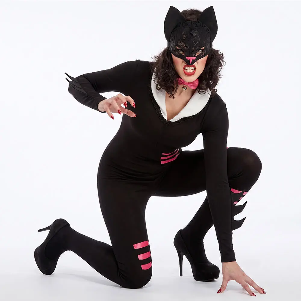 Disfraz de Catwoman Adulto – Traje de Gatúbela para Mujer - Imagen 2