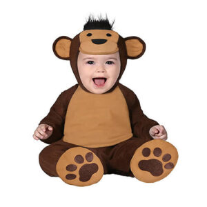 DISFRAZ DE MONITO PARA BEBÉ