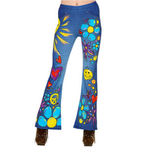 HIPPIE LEGGINGS JEANS THE 70s