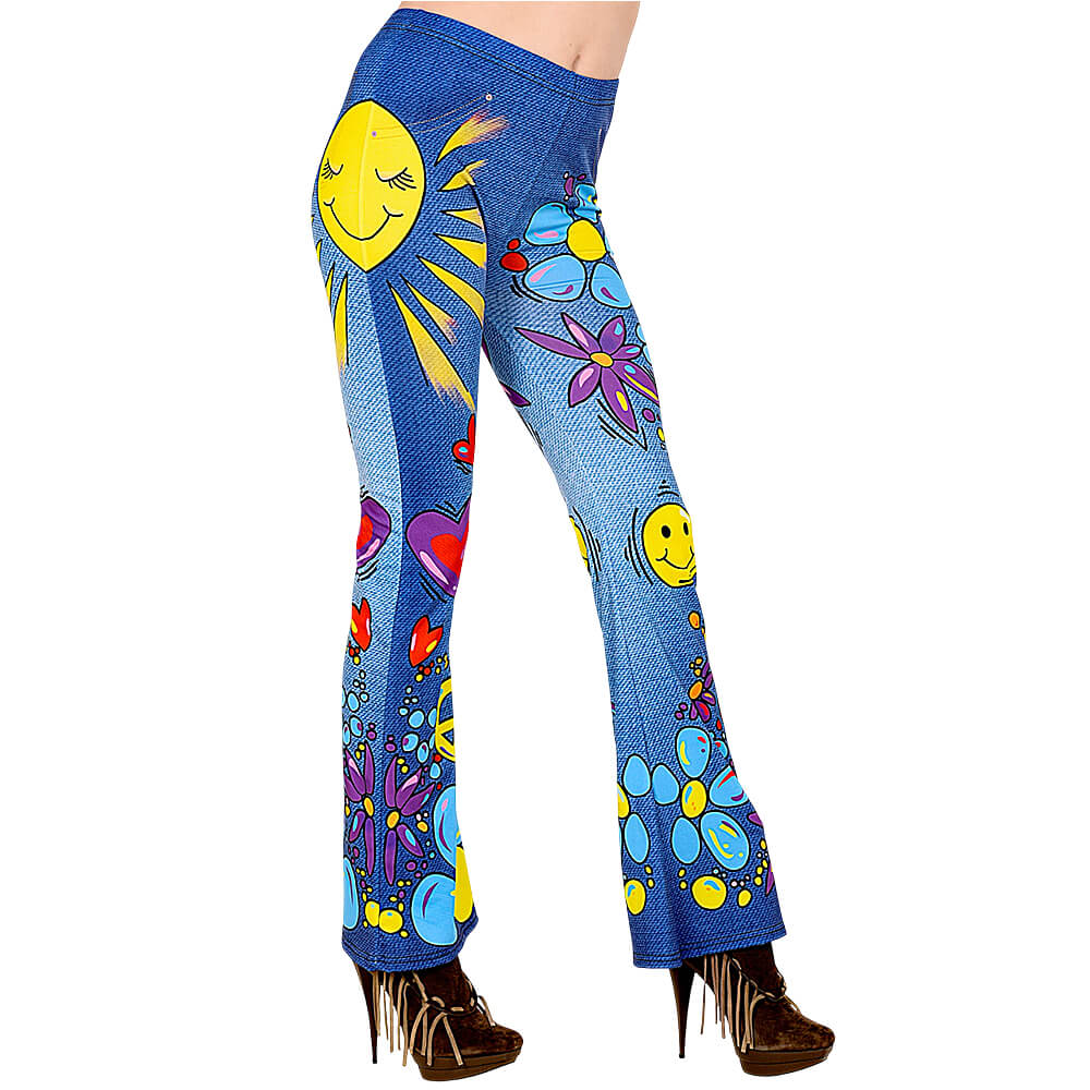 HIPPIE LEGGINGS JEANS THE 70s - Imagen 3