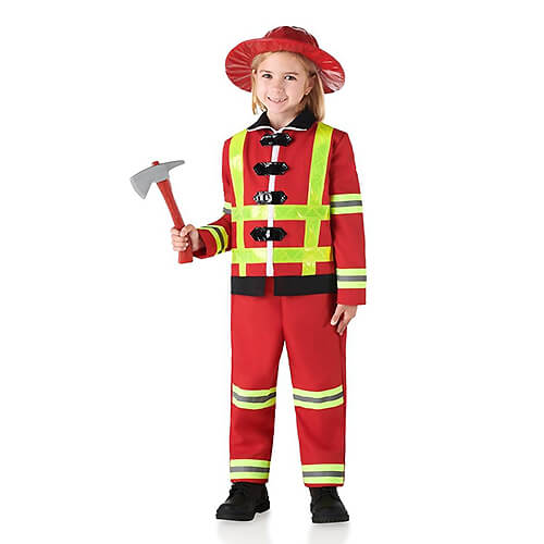 DISFRAZ DE BOMBERO INFANTIL - Imagen 2