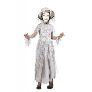 DISFRAZ DE FANTASMA VICTORIANA INFANTIL