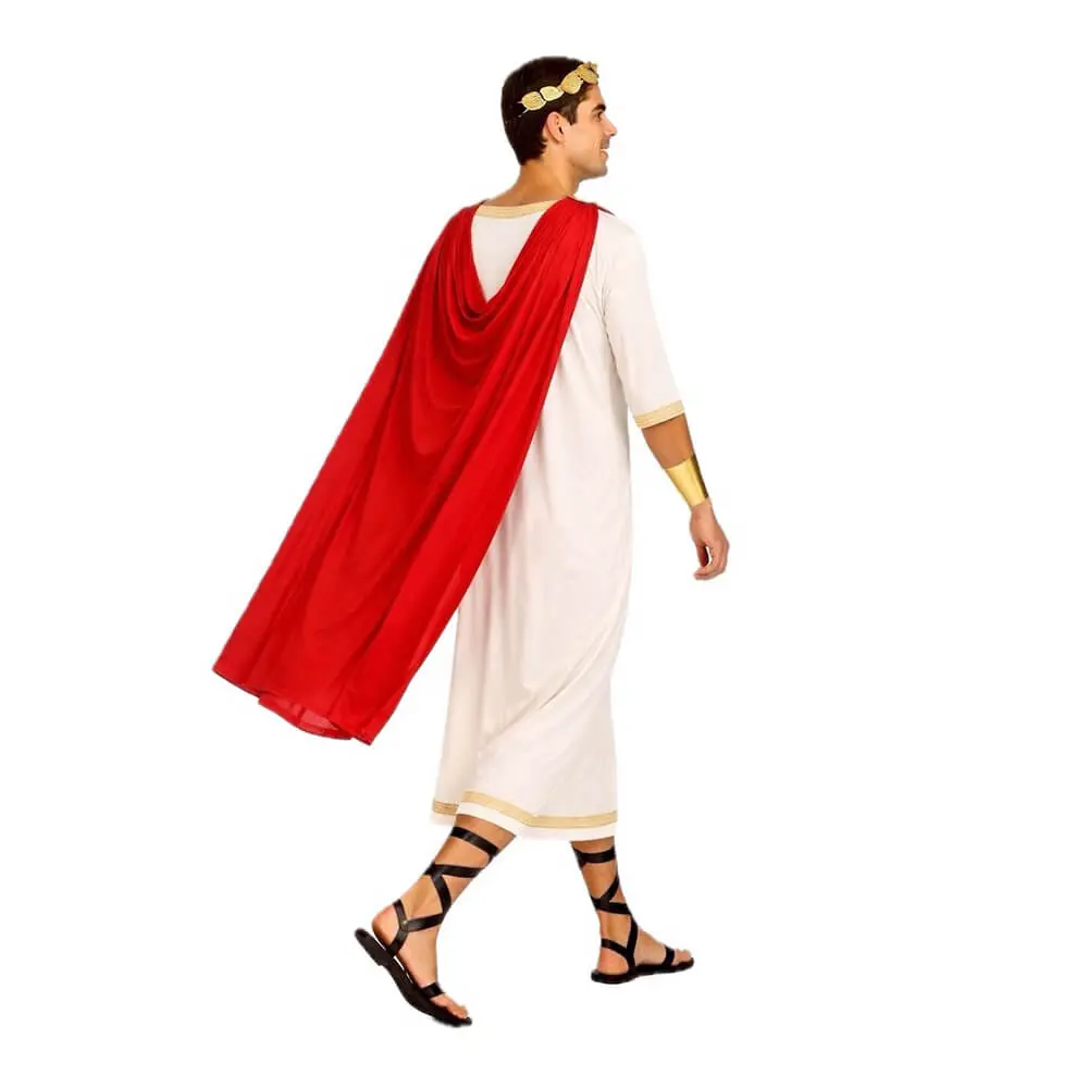 Disfraz de Griego Clásico para Adulto – Traje de Época de la Antigua Grecia con Túnica y Capa - Imagen 3