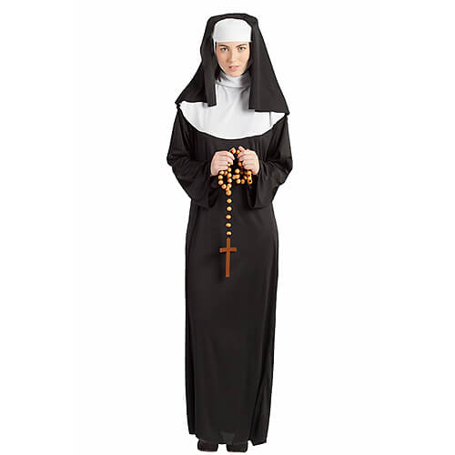 Disfraz de Monja Clásica Adulto