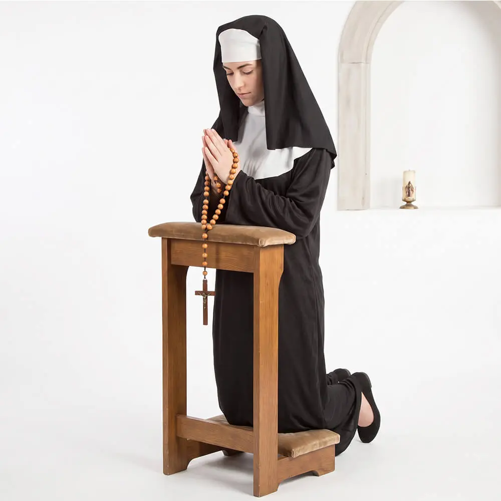 Disfraz de Monja Clásica para Adulto Mujer - Imagen 2