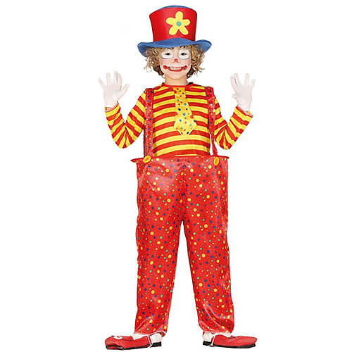 DISFRAZ DE PAYASO CON PANTALÓN INFANTIL