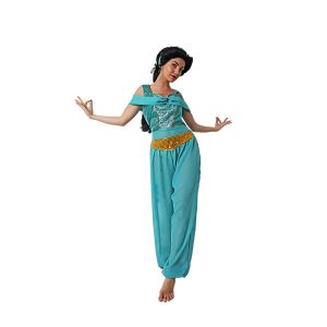 Disfraz de Princesa Árabe Adulto 👑 – Traje Exótico con Diadema y Mono