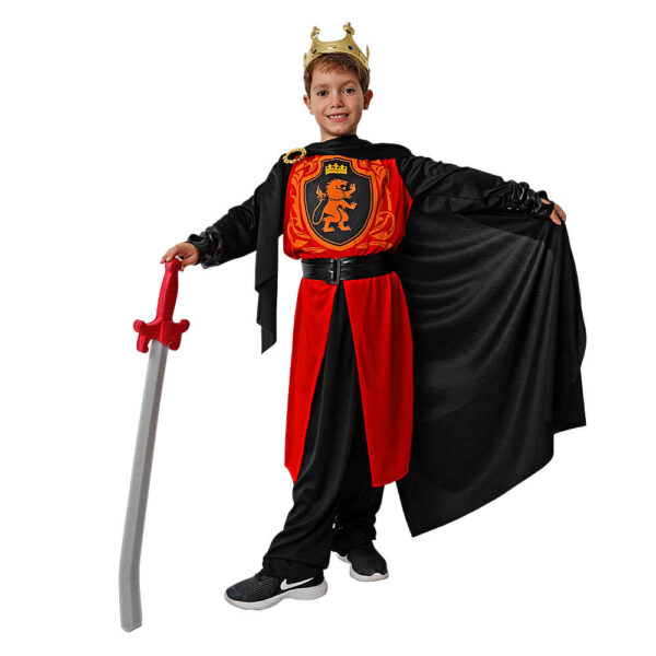 DISFRAZ DE REY MEDIEVAL INFANTIL