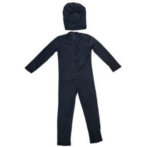 MAILLOT NEGRO CON CAPUCHA INFANTIL