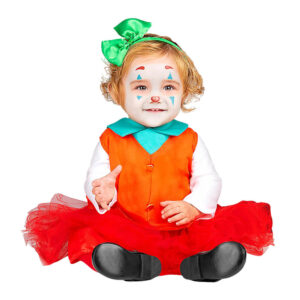 Disfraz de Joker Baby para bebé con falda, chaleco y diadema en tonos morado y verde, ideal para Halloween o carnaval infantil