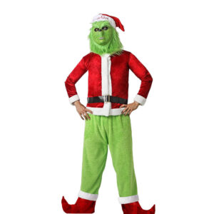 DISFRAZ DE MONSTRUO DE LA NAVIDAD INFANTIL