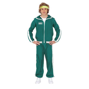 DISFRAZ DE GIMNASTA VERDE THE GAMER ADULTO