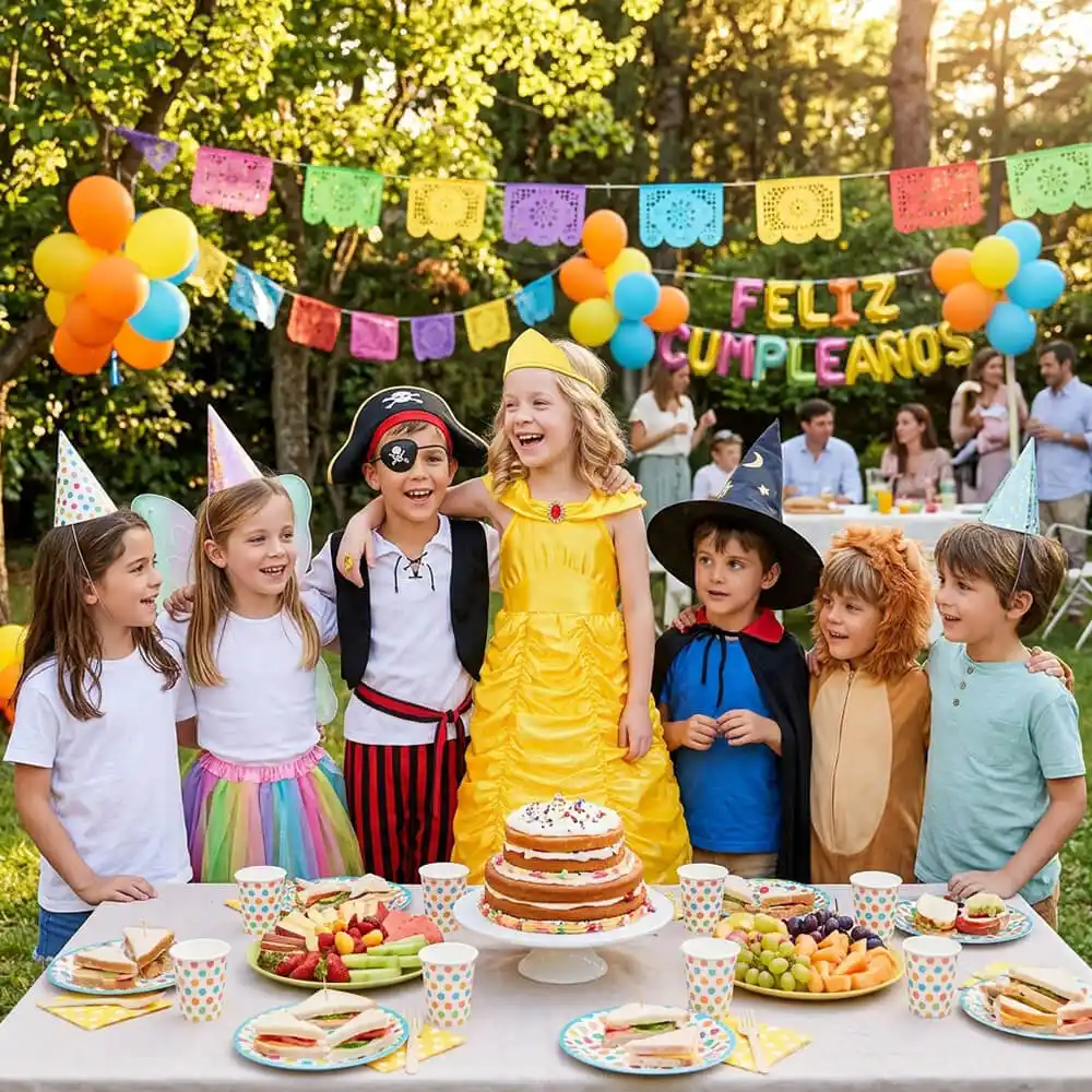 Disfraz de Princesa Bella / Reina de la Belleza Infantil para Niña - Imagen 5
