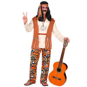 DISFRAZ DE HIPPIE ADULTO