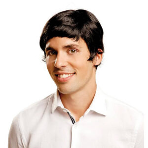 PELUCA AÑOS 60 NEGRA