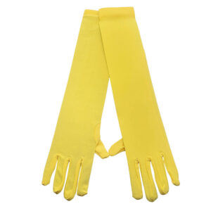 GUANTES LARGOS 45CM AMARILLOS