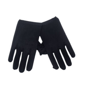 GUANTES CORTOS MEDIANOS INFANTIL NEGROS