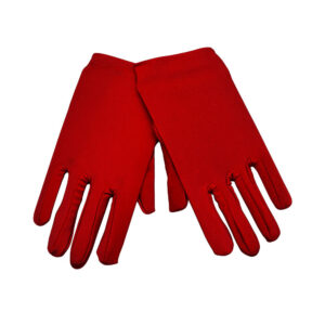GUANTES CORTOS PEQUEÑOS INFANTIL ROJOS