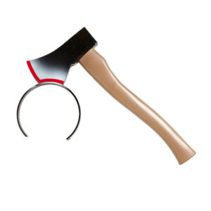 Hacha que atraviesa la cabeza