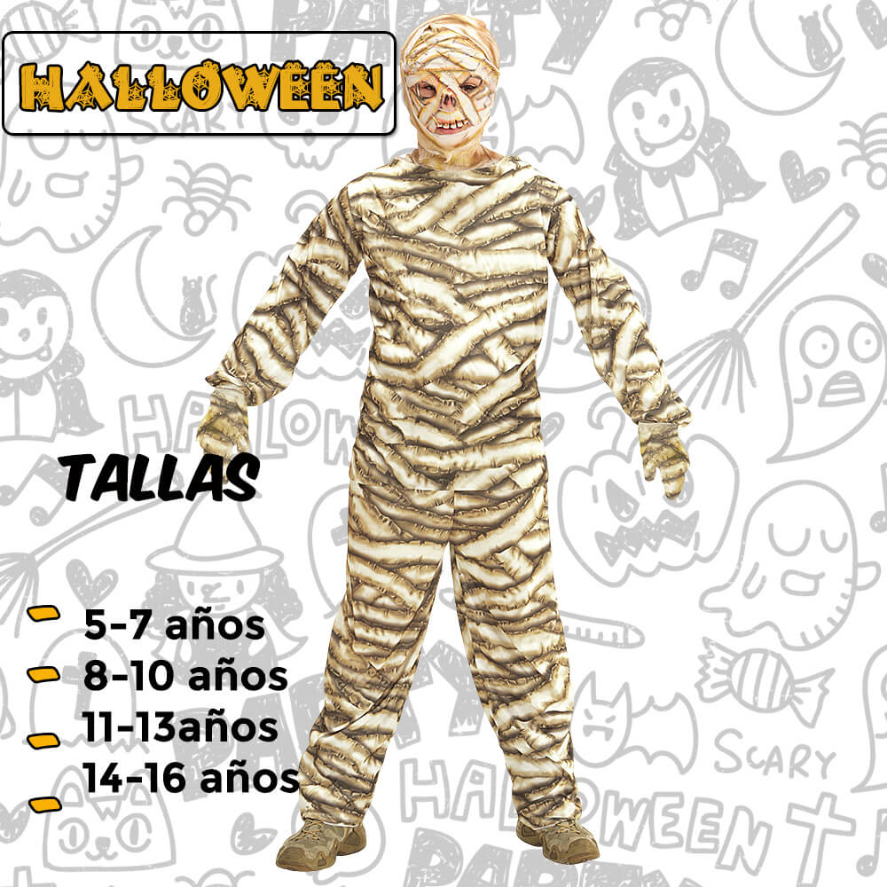 Disfraz de Momia Infantil - Imagen 3