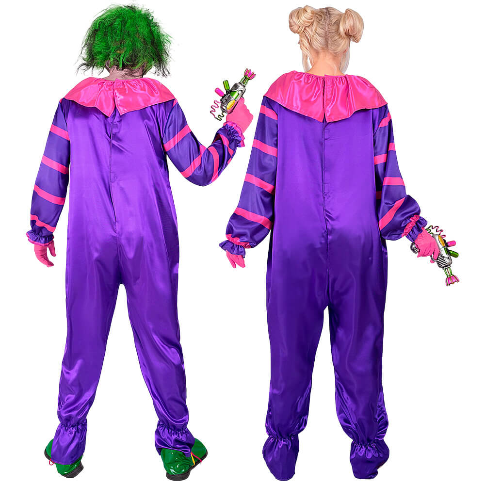 Disfraz de Payaso de Terror del Espacio Adulto - Imagen 6