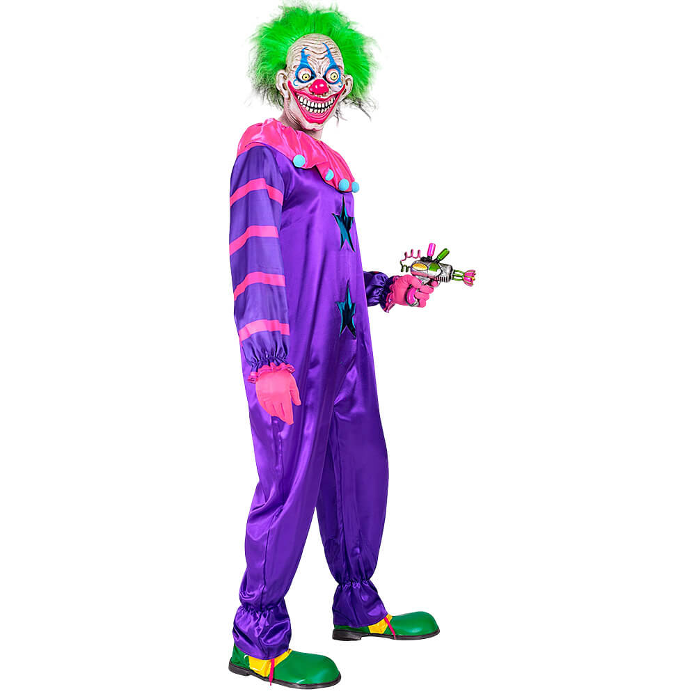 Disfraz de Payaso de Terror del Espacio Adulto - Imagen 4