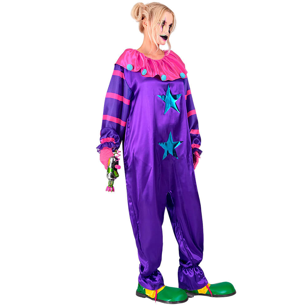 Disfraz de Payaso de Terror del Espacio Adulto - Imagen 3