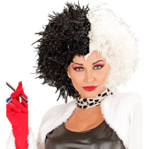 Peluca Demonia Cruela  Adulto