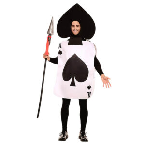 Disfraz de AS de Picas Adulto T-ML