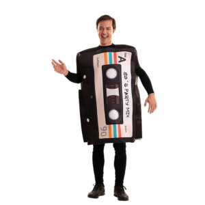 Disfraz de Cassette de lo 80s Adulto T-ML