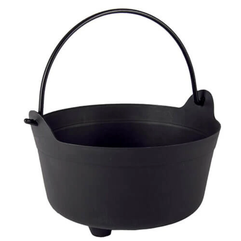 Caldero 24 cm Halloween – Accesorio Decorativo y de Disfraz 🕯️ - Imagen 2