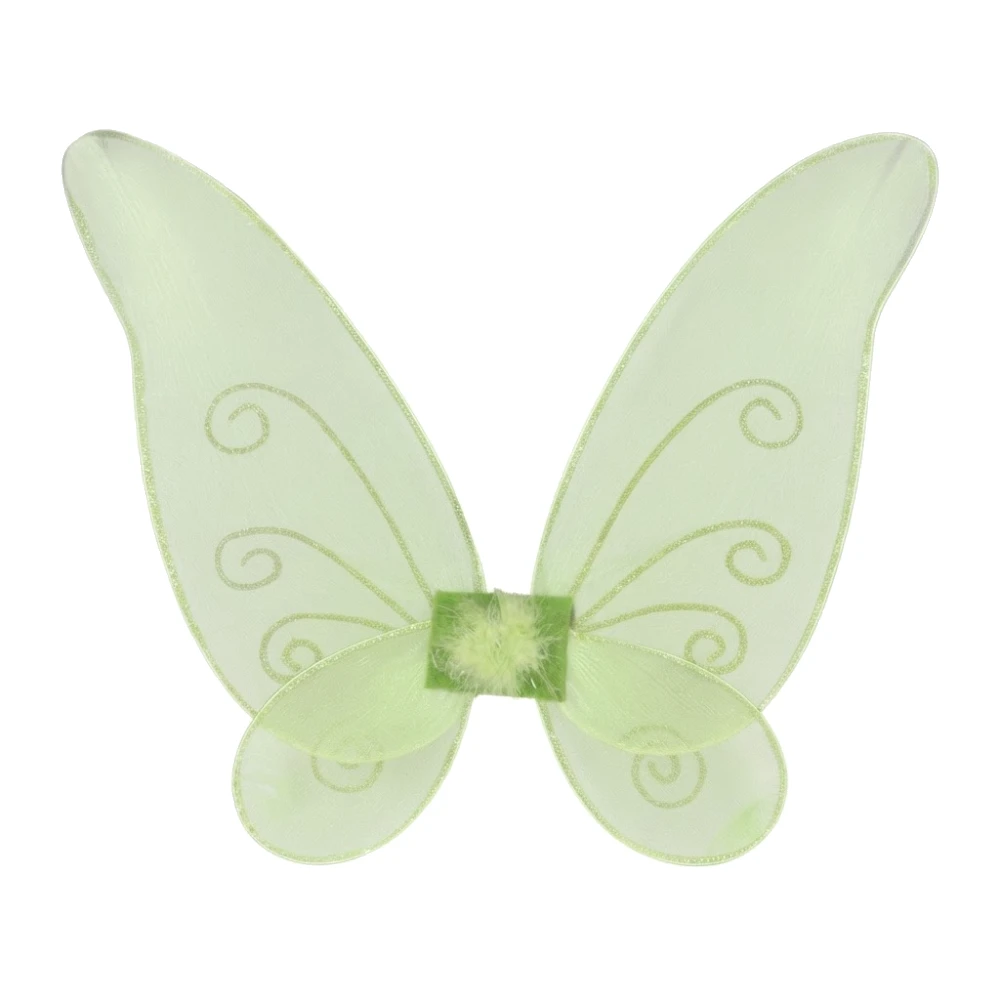 Alas de Mariposa Verdes 40×45 cm – Accesorio de Disfraz Infantil y Adulto