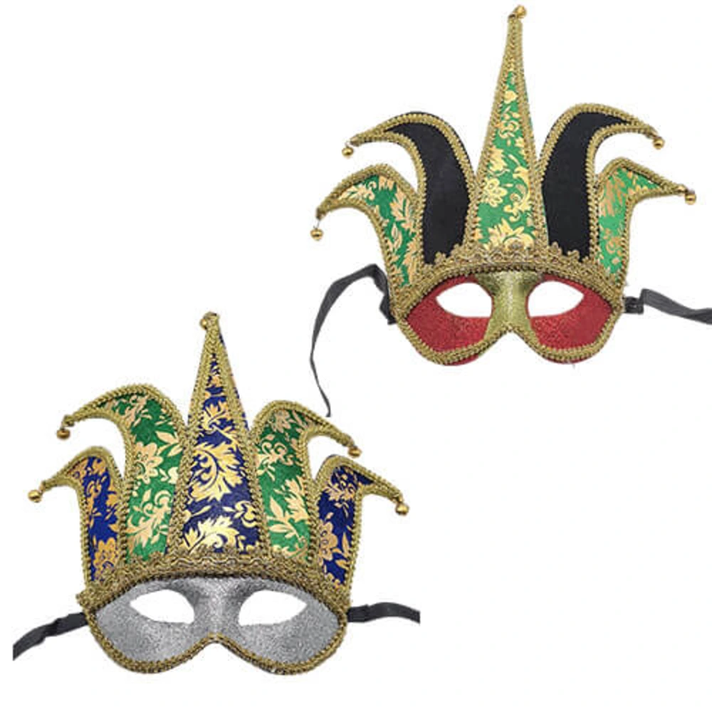 Antifaz de Arlequin multicolor