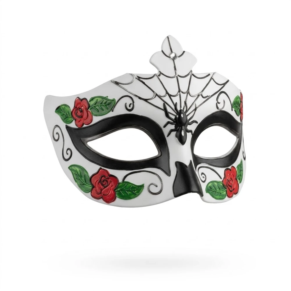 Antifaz Catrina con Araña
