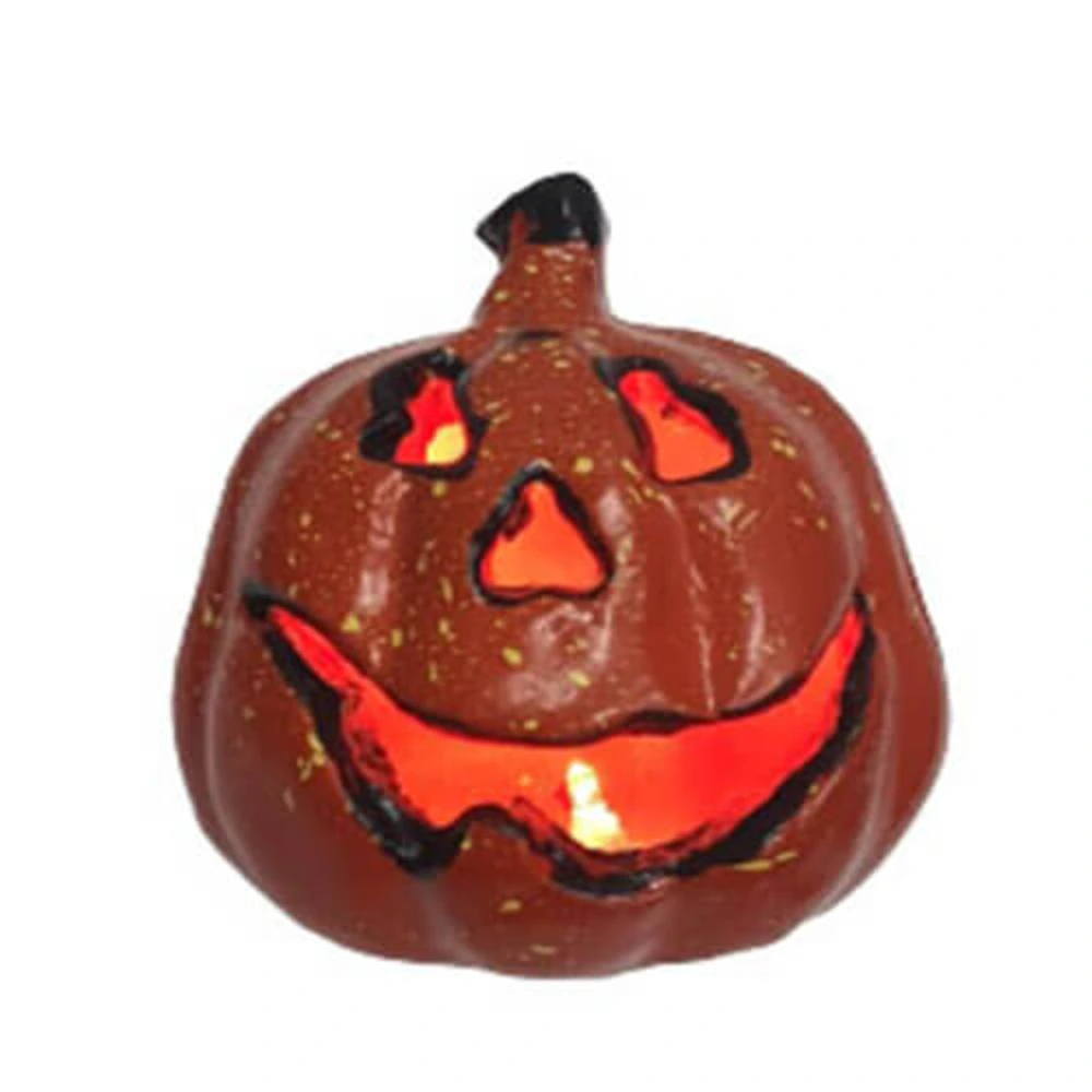 Calabaza con luz decoracion Hallowe