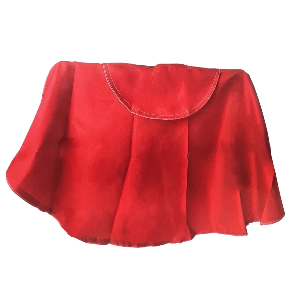 Capote rojo torero adulto