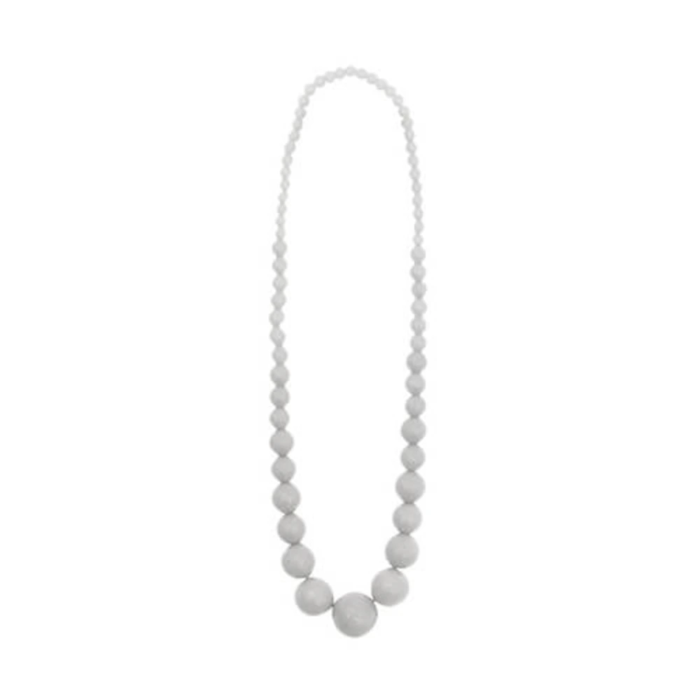 Collar Flamenco blanco