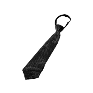 Corbata lentejuelas negra