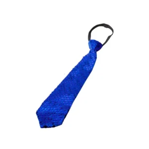 Corbata lentejuelas azul oscuro