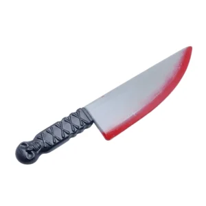 Cuchillo 37cm con Sangre Accesorio Halloween