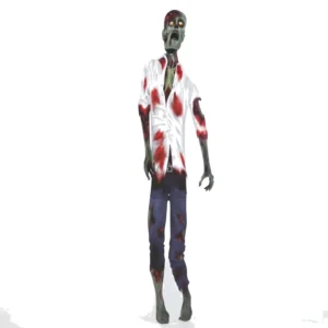 Decoración de Zombi de Cartón de 150 cm – Silueta Colgante de Pared para Halloween y Fiestas de Terror